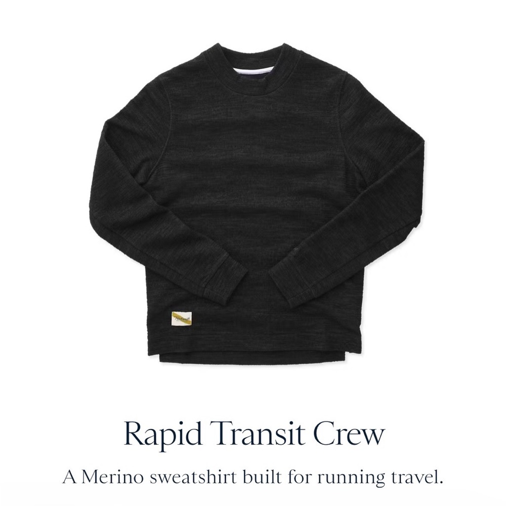 Tracksmith Rapid Transit Crew